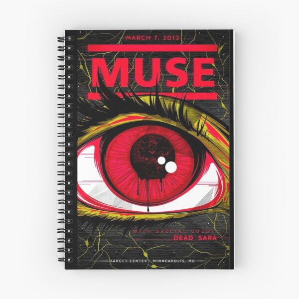 Item preview, 2013 Vintage MUSE minneapolis concertposter  designed and sold by TillmanMckin.