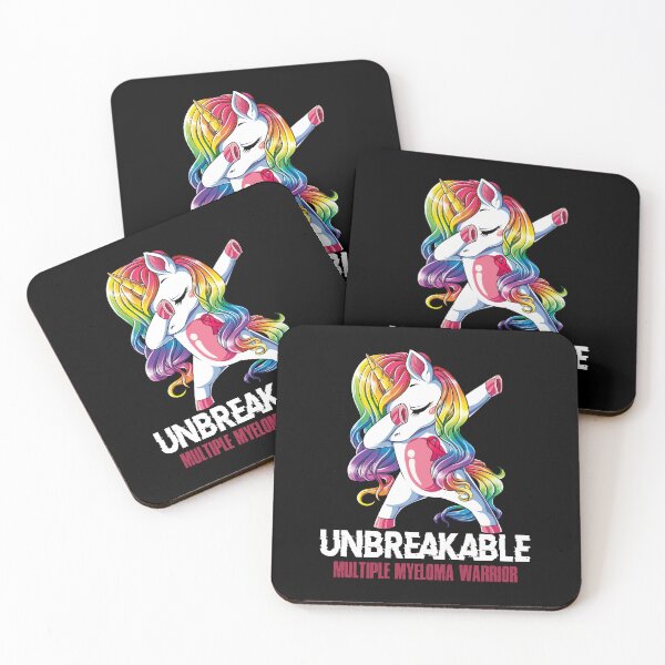 Item preview, Multiple Myeloma Awareness - Unicorn Multiple Myeloma Warrior Ribbon UNBREAKABLE designed and sold by Fernandezf.