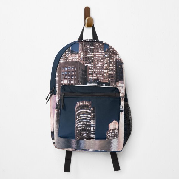Item preview, boston skyline at night designed and sold by franckreporter.