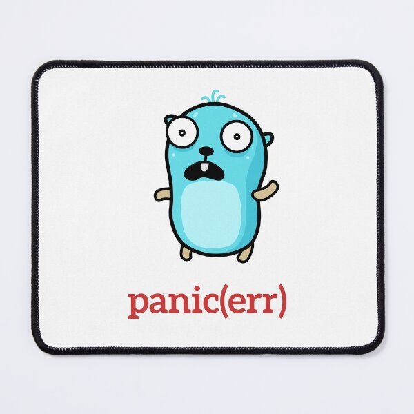 Item preview, golang gopher panic designed and sold by leesander.