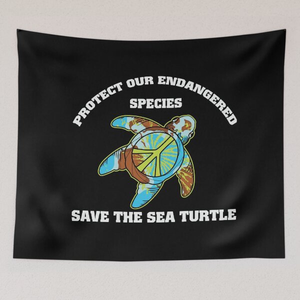 Item preview, Protect Our Endangered Species, Save The Sea Turtle designed and sold by proearth2022.