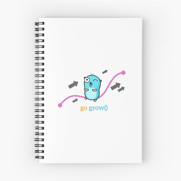 Item preview, golang gopher grow designed and sold by leesander.