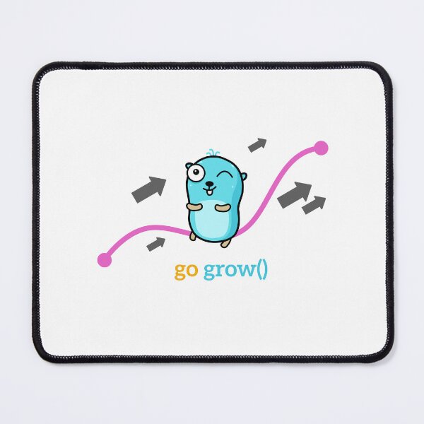 Item preview, golang gopher grow designed and sold by leesander.