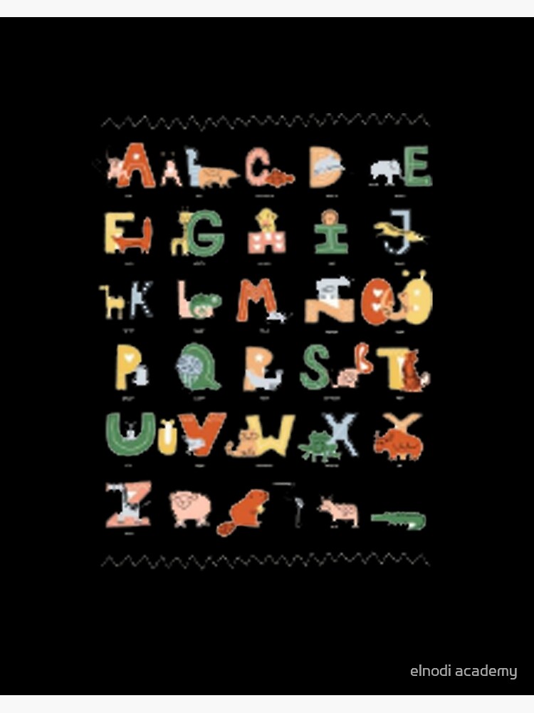 Alphabet Lore Series Art Board Print for Sale by Ezz-Design