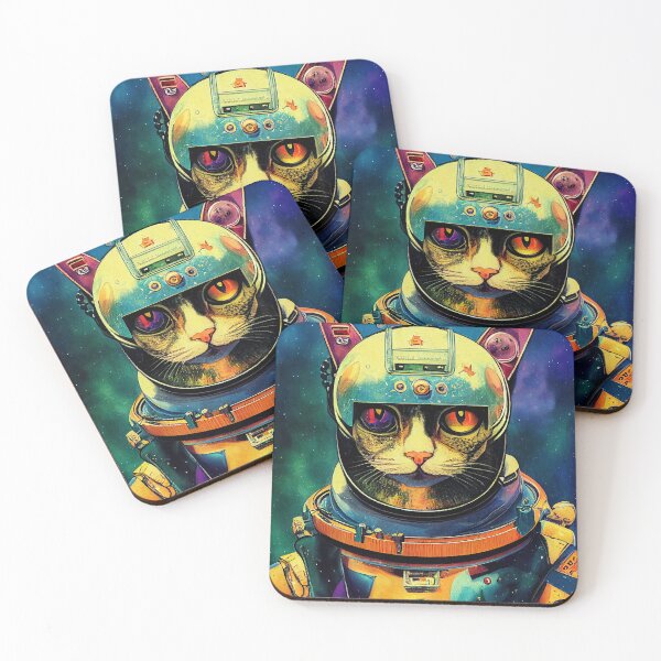 Item preview, Supreme Astronaut Cat Nr. 4 designed and sold by thesupremewiz.
