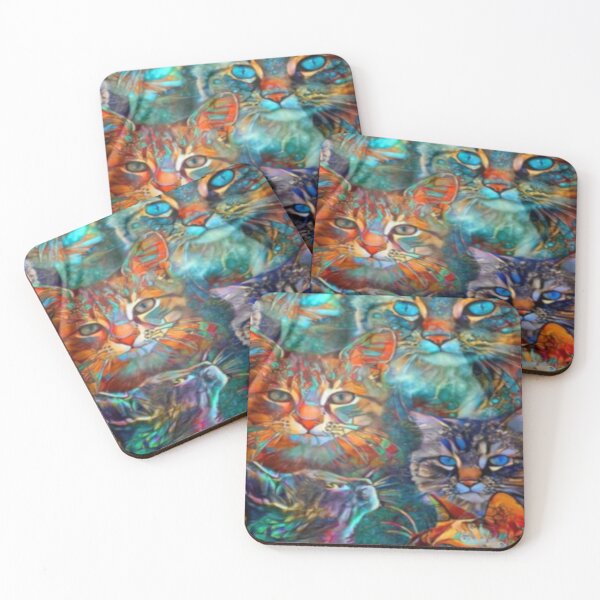 Item preview, The cats Your Cats Cats Everywhere designed and sold by Rowena Jones.