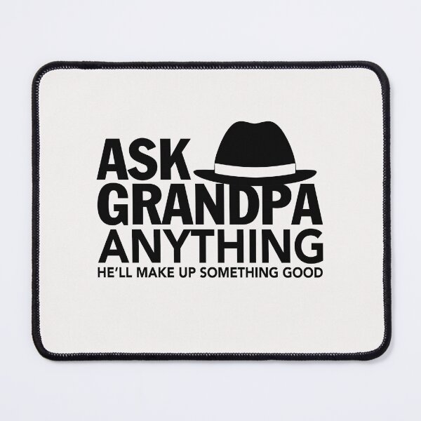 Item preview, ask grandpa anything for grandad, grandpa, papa, grandpa funny designed and sold by wasimedox.