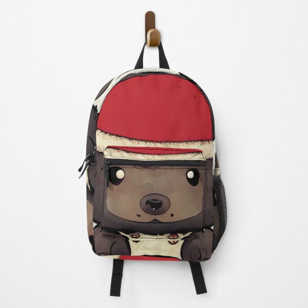 Item preview, Cute Bear Wearing Santa Hat in Chibi-Style #1 designed and sold by Galviato.