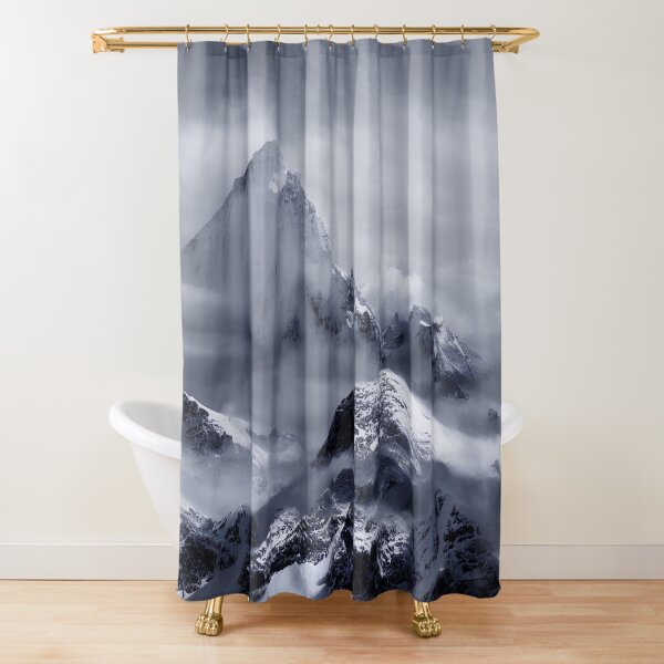 Item preview, Snowy mountain range in a Beautiful Winter Scene designed and sold by Chardo55.