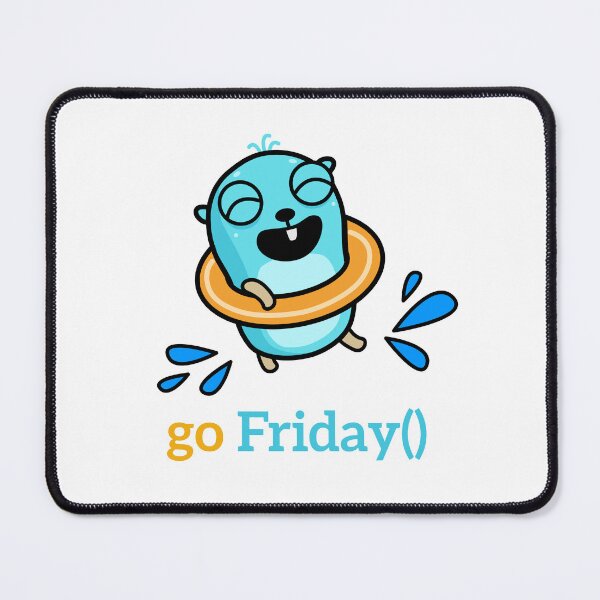 Item preview, golang gopher friday designed and sold by leesander.