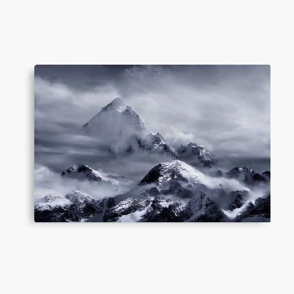 Item preview, Snowy mountain range in a Beautiful Winter Scene designed and sold by Chardo55.