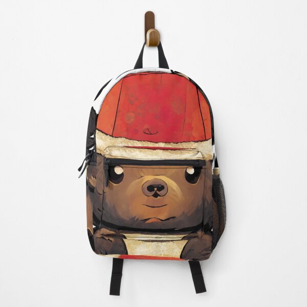 Item preview, Cute Bear Wearing Santa Hat in Chibi-Style #2 designed and sold by Galviato.
