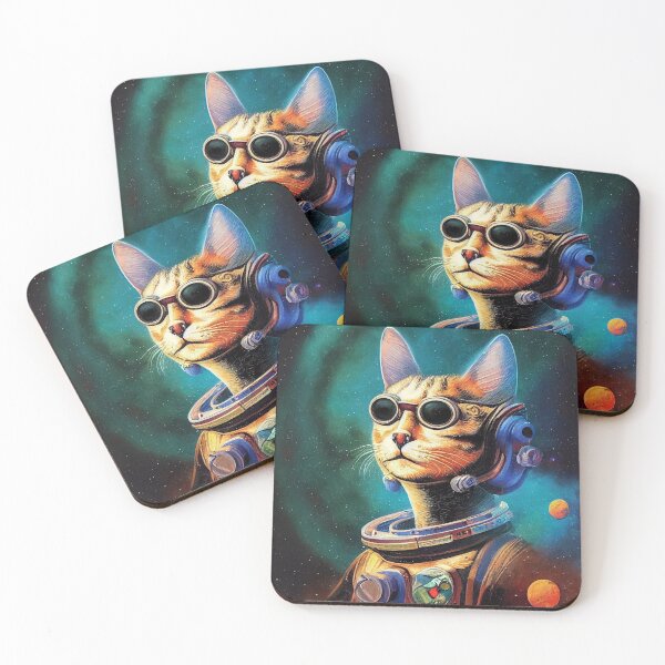 Item preview, Supreme Astronaut Cat Nr. 6 designed and sold by thesupremewiz.