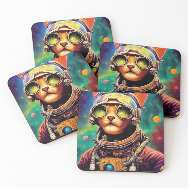 Item preview, Supreme Astronaut Cat Nr. 7 designed and sold by thesupremewiz.