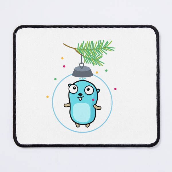 Item preview, golang gopher christmas designed and sold by leesander.