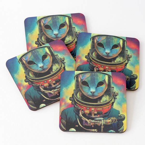 Item preview, Supreme Astronaut Cat Nr. 8 designed and sold by thesupremewiz.