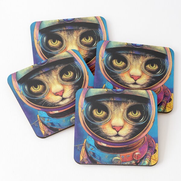 Item preview, Supreme Astronaut Cat Nr. 10 designed and sold by thesupremewiz.