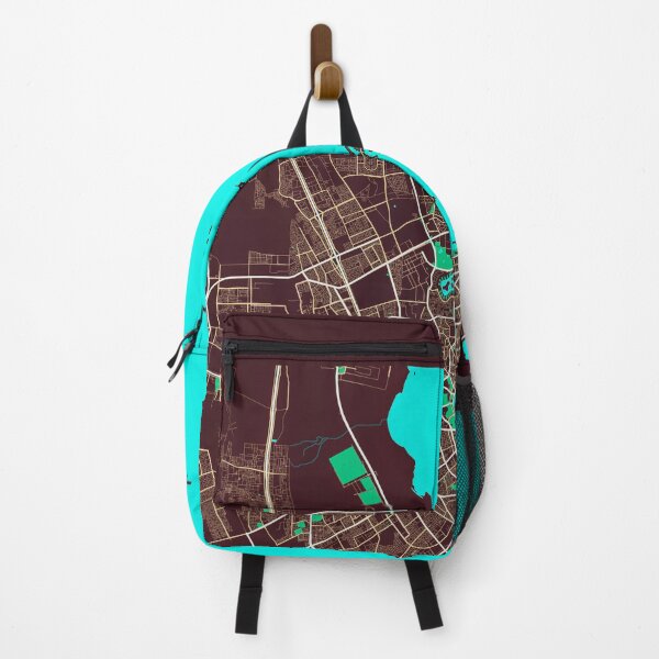 Item preview, Doha Qatar map designed and sold by wamuigaworld.