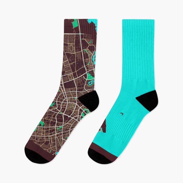 Item preview, Doha Qatar map designed and sold by wamuigaworld.