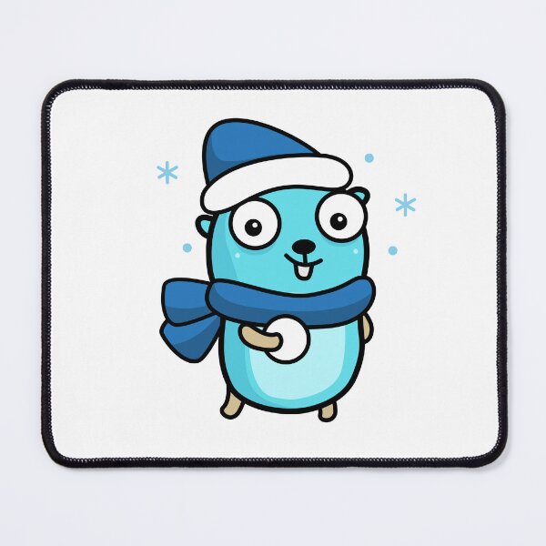 Item preview, golang gopher winter designed and sold by leesander.