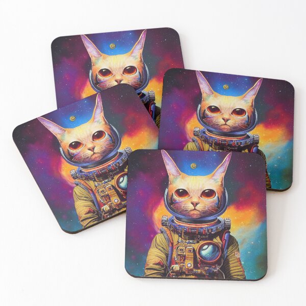 Item preview, Supreme Astronaut Cat Nr. 14 designed and sold by thesupremewiz.