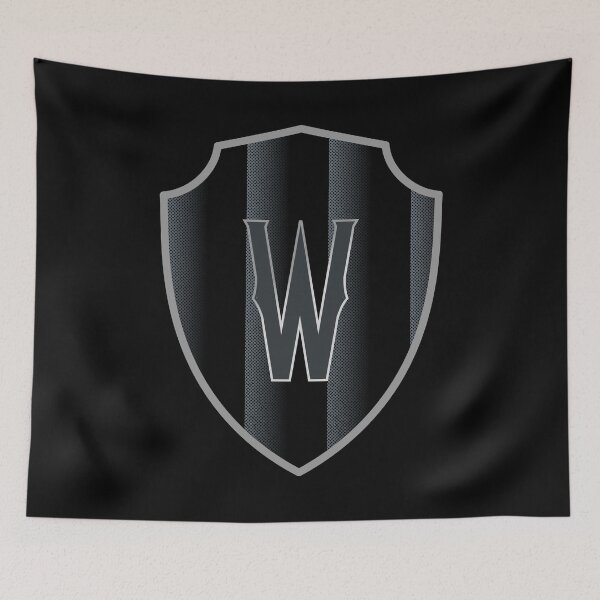 Item preview, Wednesday Addams Emblem designed and sold by SvartInk.
