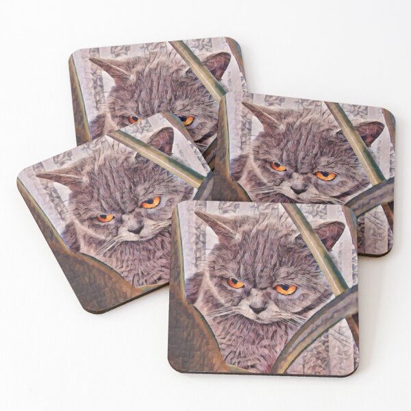 Item preview, Cat with a plant designed and sold by MilicaaD.