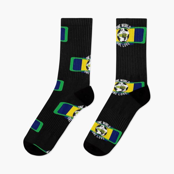 Item preview, ONE LOVE  SOCCER   FUTBALL   FUTBOL Brasil designed and sold by THE AMERICAN TEEVANGELIST.
