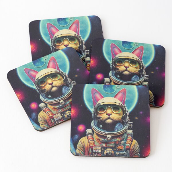 Item preview, Supreme Astronaut Cat Nr. 19 designed and sold by thesupremewiz.