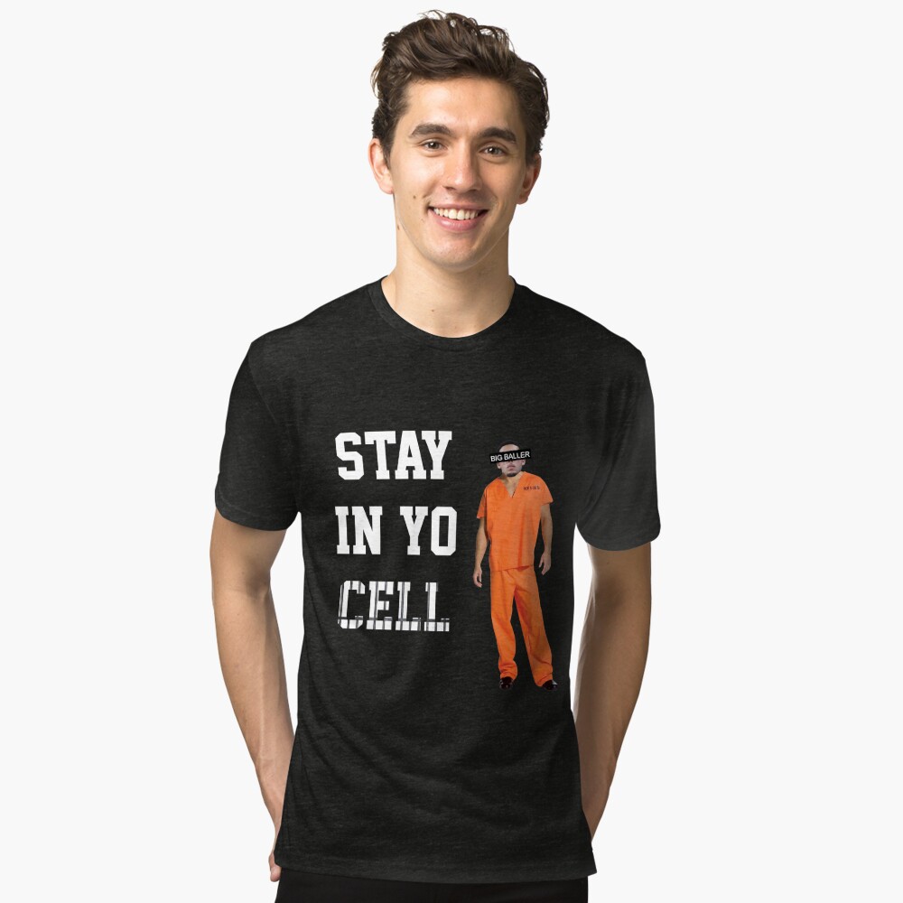 Liangelo Ball Stay In Yo Cell Big Baller Brand Lavar Essential T-Shirt for  Sale by shizazzi