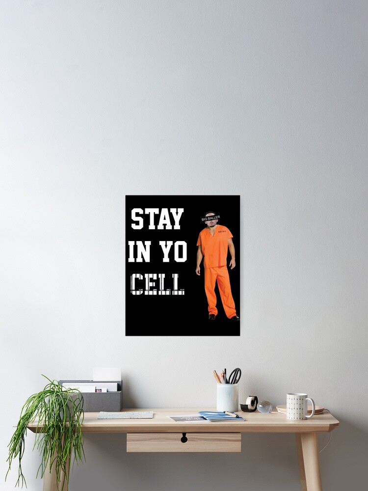 Liangelo Ball Stay In Yo Cell Big Baller Brand Lavar Essential T-Shirt for  Sale by shizazzi