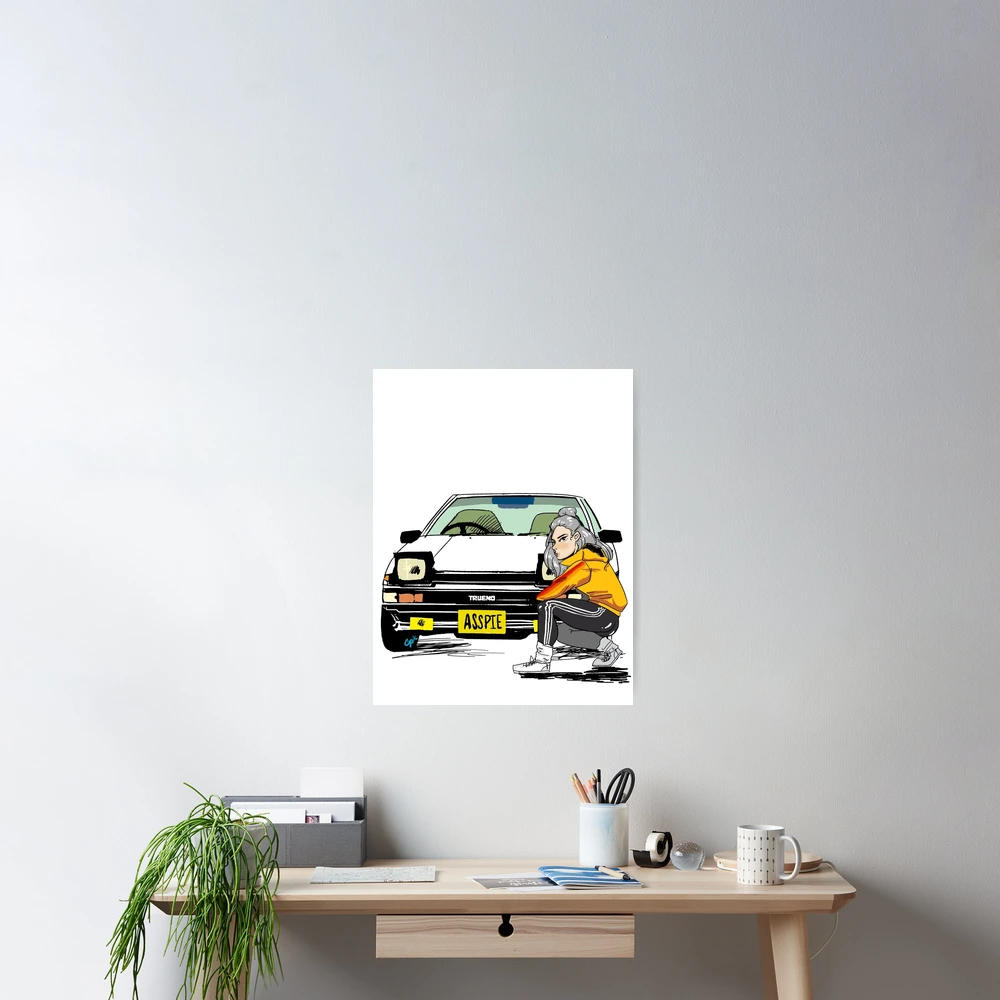 Hachi Roku-Asspie Poster for Sale by Ceceliaperez  Redbubble