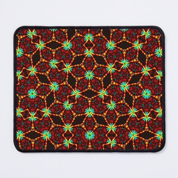 Item preview, Burgundy and Turquoise Geometric Figure Seamless Pattern Print designed and sold by protegra.