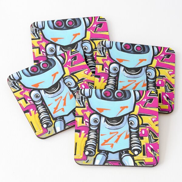 Item preview, Robot gets Busted designed and sold by DangerRabbit.