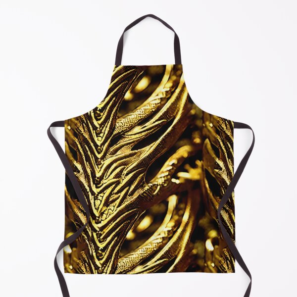 Item preview, Golden Dragon Skin - Seamless Pattern designed and sold by Chubuter.