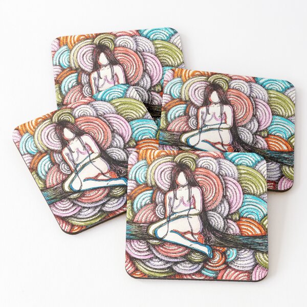 Item preview, Rainbow River Goddess designed and sold by JD Bromley.