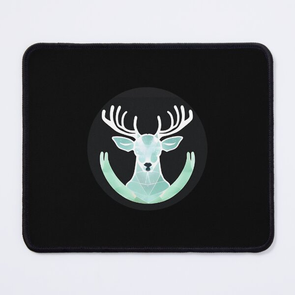 Item preview, Deer Mirage Abstract Design designed and sold by Litheon.