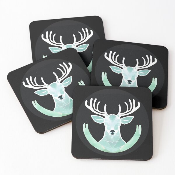 Item preview, Deer Mirage Abstract Design designed and sold by Litheon.