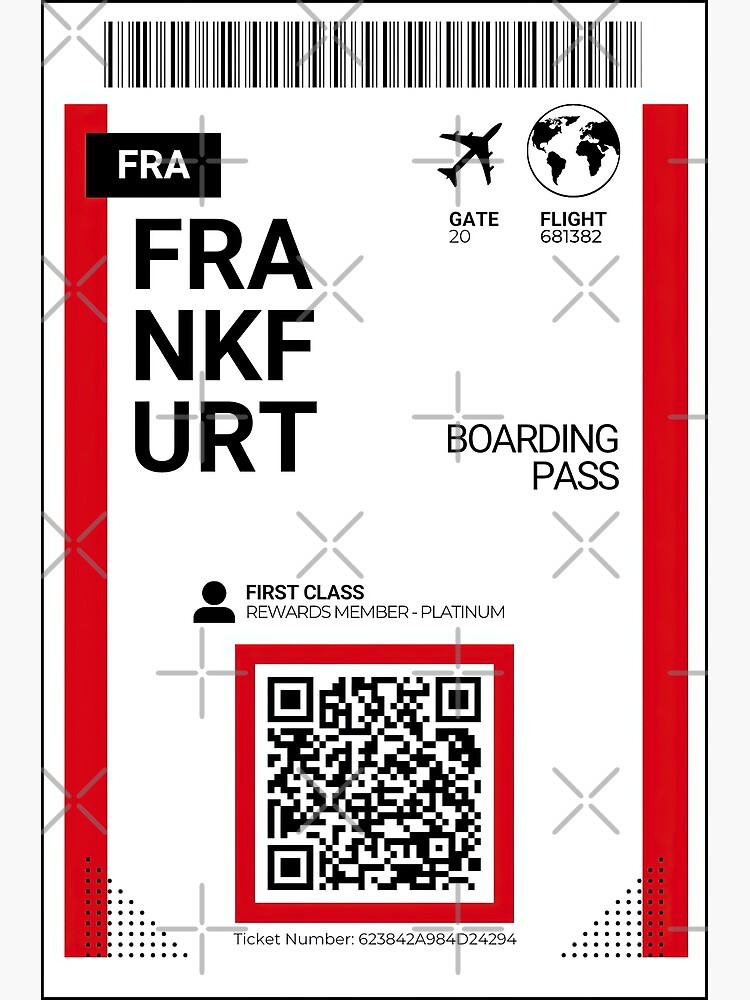 travel ticket frankfurt