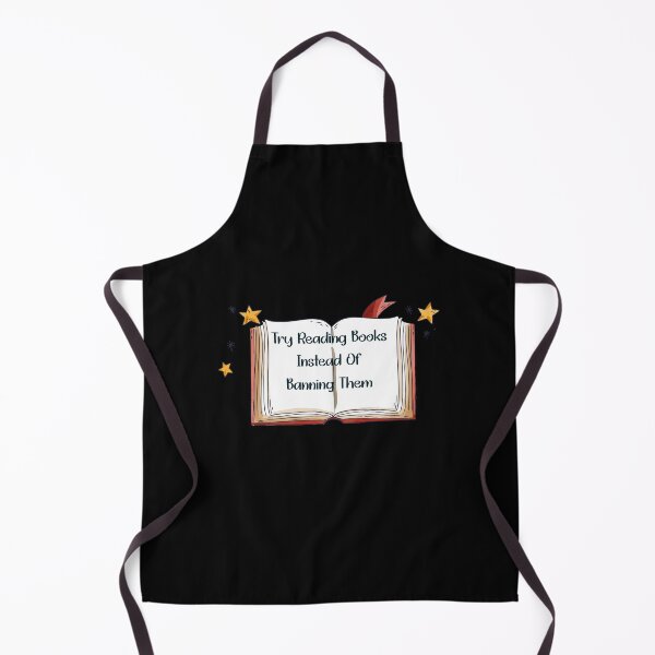 Item preview, Try Reading Books Instead Of Banning Them, Books lovers cool designed and sold by aliceoutline.