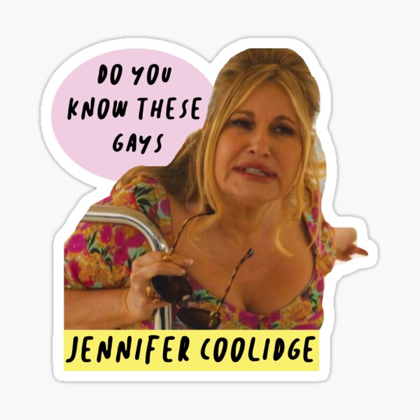 Tanya McQuoid - White Lotus - Jennifer Coolidge - You Got This - These Gays  - Birthday/Anniversary/Friendship Funny Meme Card