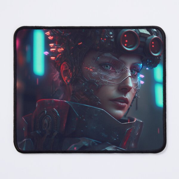 Item preview, Female Cyberpunk Sniper  designed and sold by AICreateWorlds.