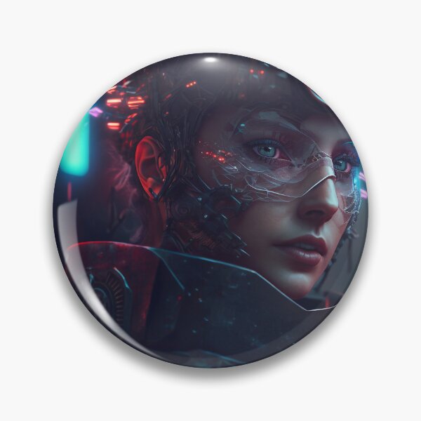 Item preview, Female Cyberpunk Sniper  designed and sold by AICreateWorlds.