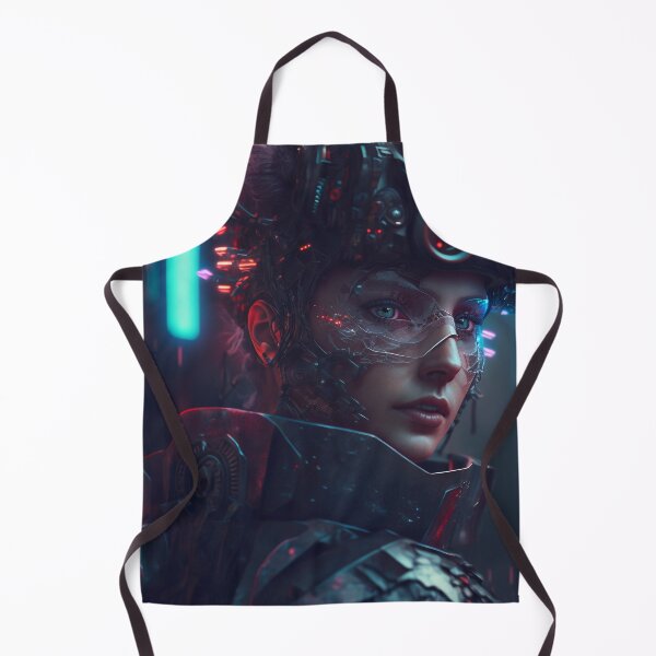 Item preview, Female Cyberpunk Sniper designed and sold by AICreateWorlds.