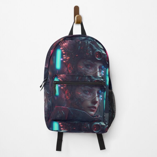 Item preview, Female Cyberpunk Sniper designed and sold by AICreateWorlds.