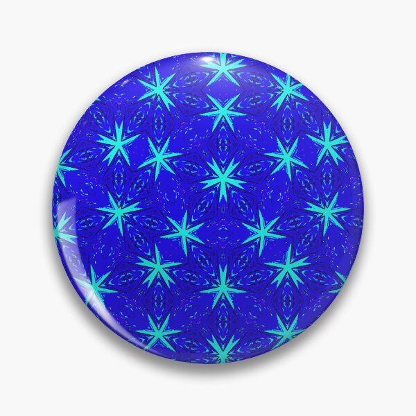 Item preview, Mesmerizing Cobalt Blue Star Pattern Seamless Pattern Print  designed and sold by protegra.