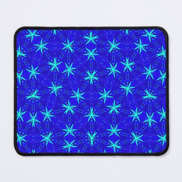 Item preview, Mesmerizing Cobalt Blue Star Pattern Seamless Pattern Print designed and sold by protegra.