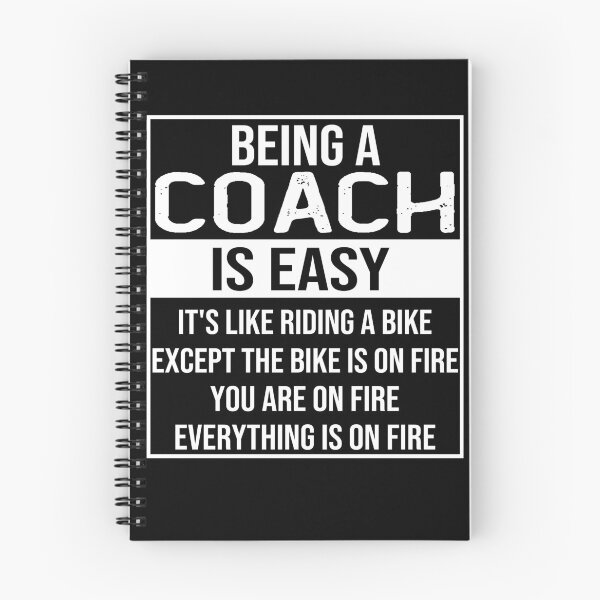 Item preview, Funny coach saying: being a coach is easy coach gifts designed and sold by alaechamlal.