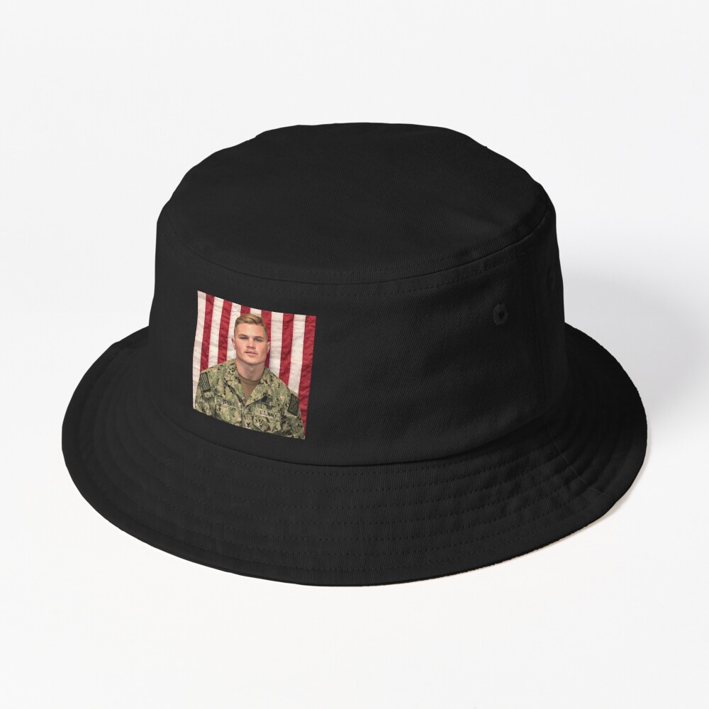 Zach Bryan Navy  Bucket Hat