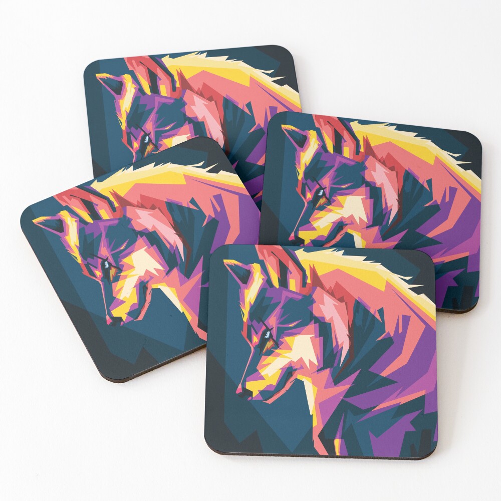 Item preview, Coasters (Set of 4) designed and sold by ShurikenStore.
